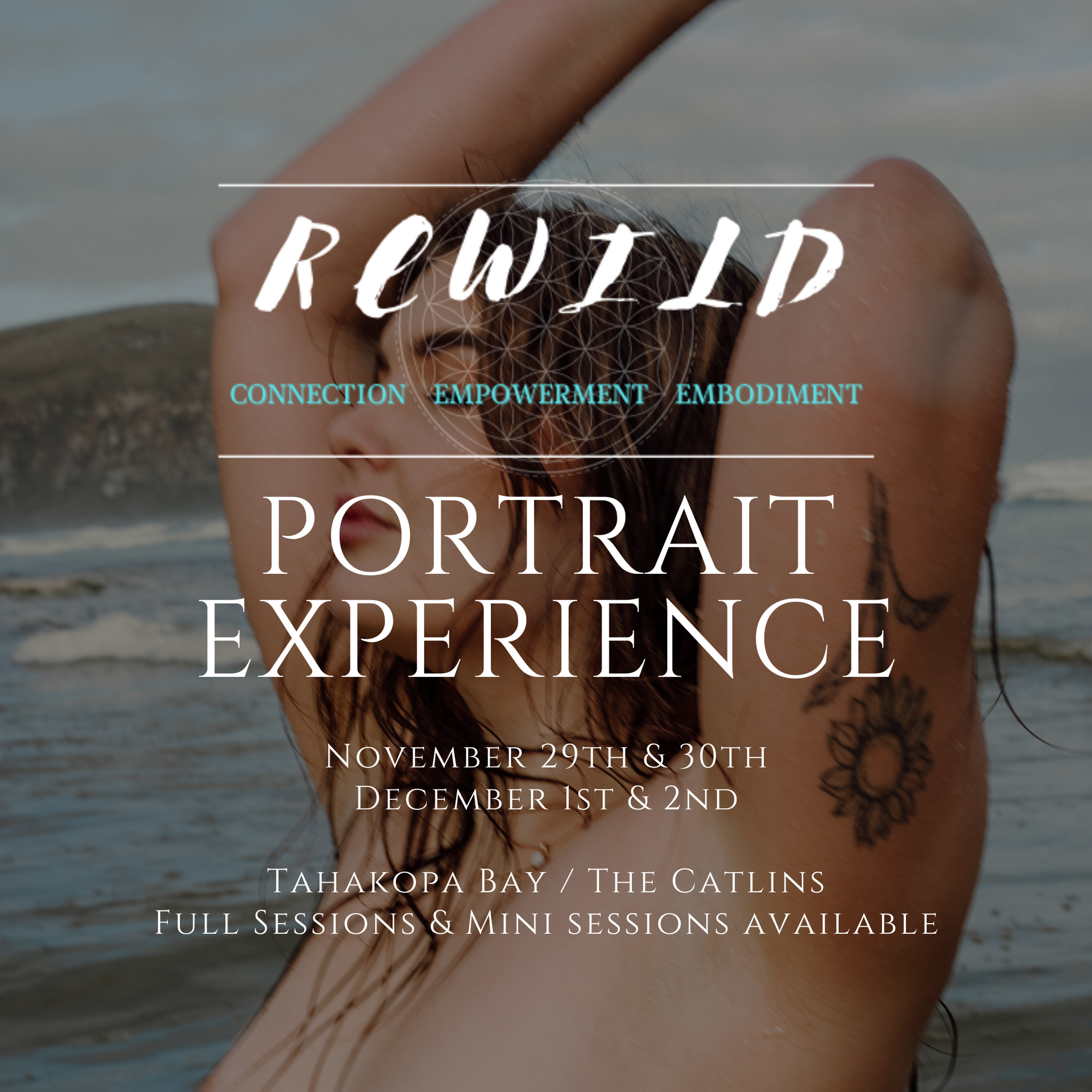Rewild Portrait Experience: Finding Your Wild (The Catlins) - November / December